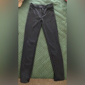 American Eagle Outfitters Women's Black Skinny Jeans Size 8